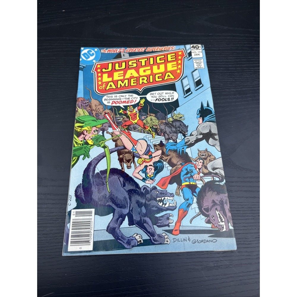 Justice League Of America #174 Newsstand DC Comics Jan 1979 Bronze Age Comic